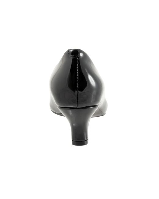 Trotters Black Kate Pump