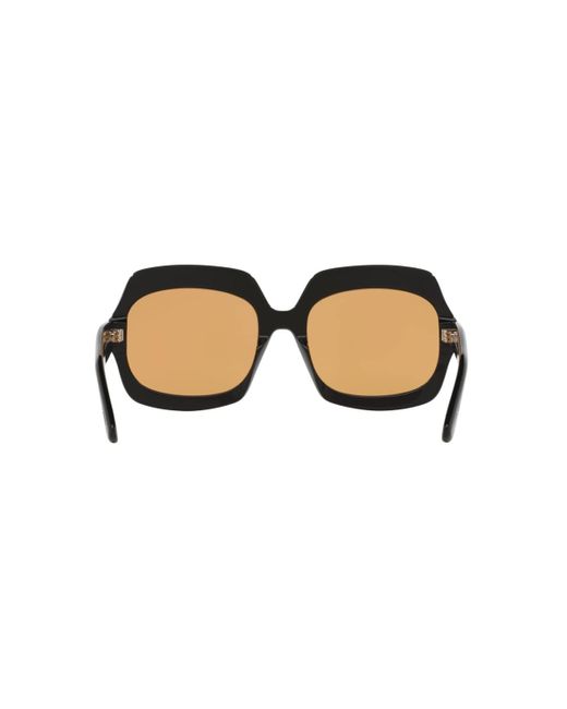 Tom Ford Brown Geometric Sunglasses