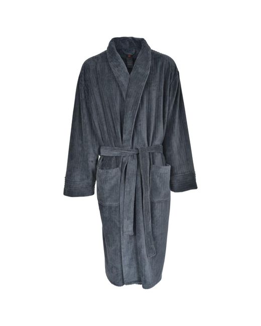 Hanes Blue Robe for men
