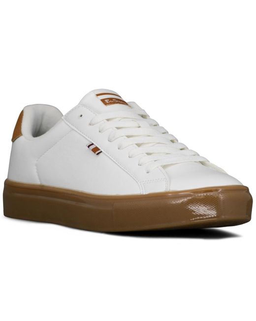 Ben Sherman White Crowley Low Casual Sneakers From Finish Line for men