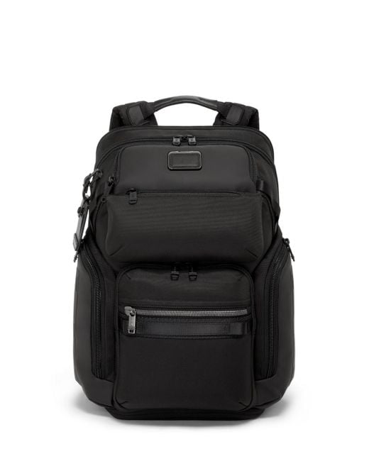 Tumi Black Alpha Bravo Nomadic Backpack