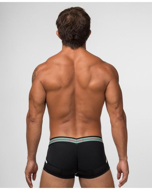 Rounderbum Blue Varsity Anatomic Mini Trunk for men