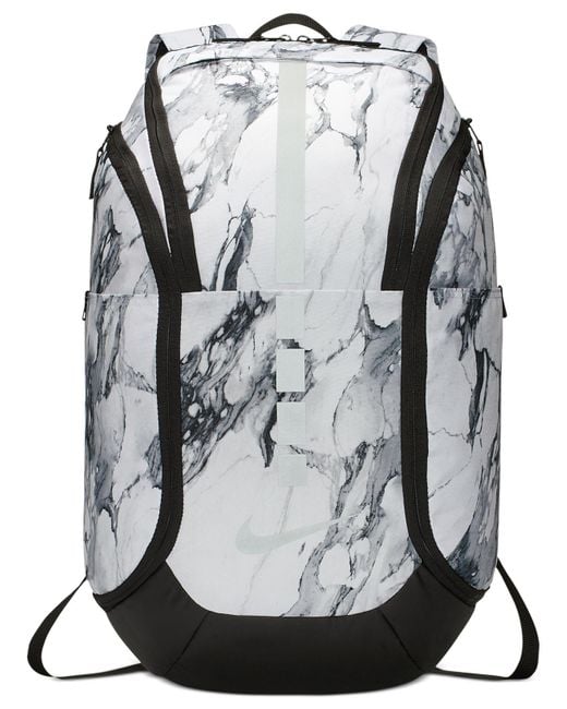 Nike White Hoops Elite Pro Camo Basketball Backpack for men