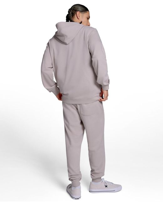 Converse Gray Standard Fit Long Sleeve Sweatshirt for men