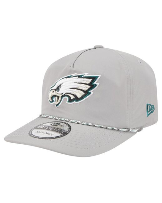 KTZ Metallic Philadelphia Eagles Rope 19twenty Hat for men