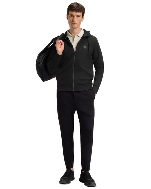 Boss Black Boss By Cotton-blend Relaxed-fit Hoodie for men