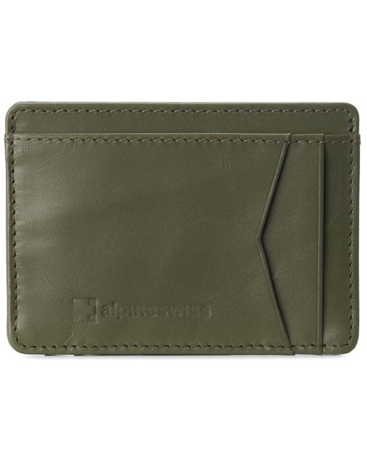 Alpine Swiss RFID Minimalist Oliver Front Pocket Wallet For Men Leather  Comes in a Gift Box - Alpine Swiss