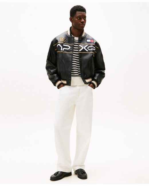 Tommy Hilfiger White X Apxgp Collection Loose Straight Jean for men