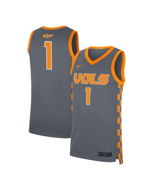 Nike 1 Gray Tennessee Volunteers Replica Jersey in Blue for Men Lyst