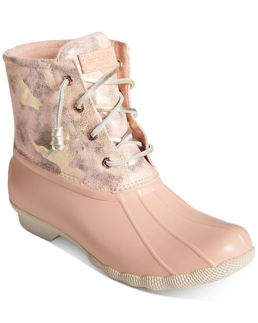 sperry camo duck boots