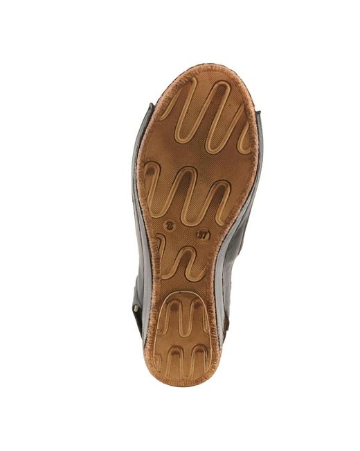 Spring Step Brown Denair Wedge Slingback