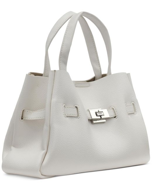 DKNY Gray Bryar Small Satchel