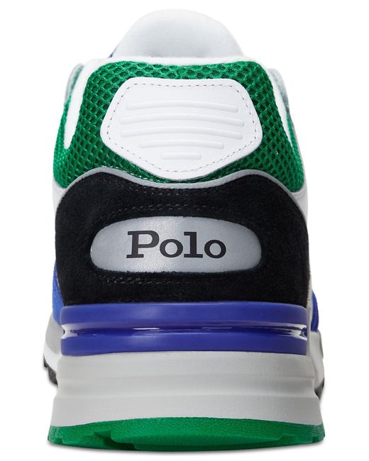 Polo Ralph Lauren Blue Trackster 200 Sneaker for men