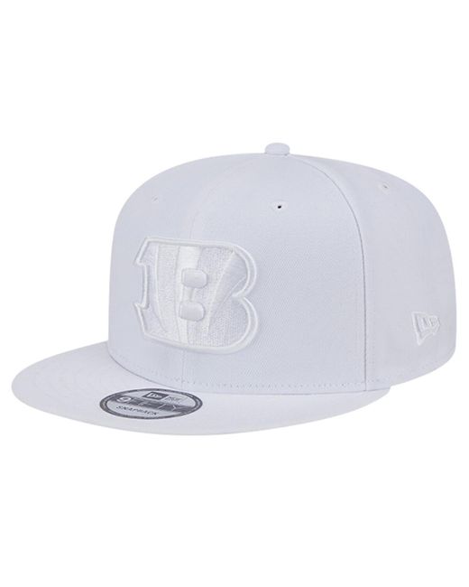 KTZ White Cincinnati Bengals Main On 9fifty Snapback Hat for men