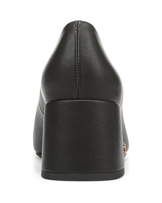 Sam & Libby Black Gianella Block Heel Pumps