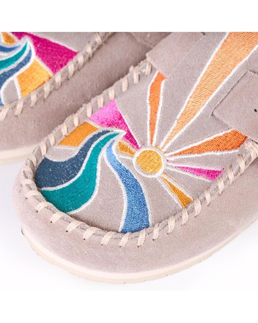 Minnetonka Pink Suede Adjustable Buckle Clogs