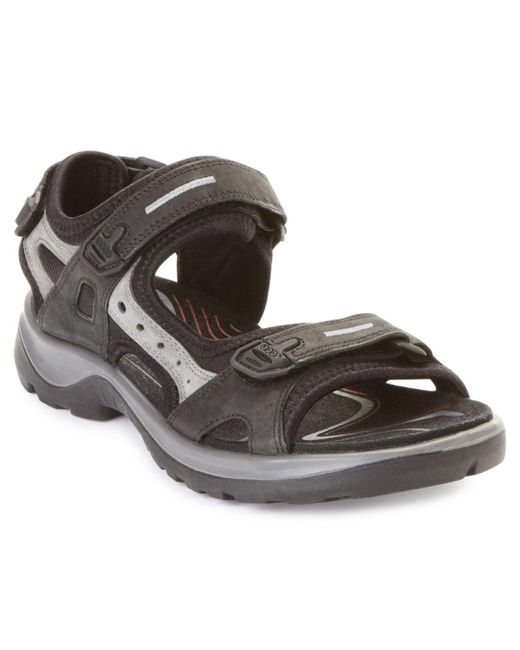 Ecco Yucatan Sandals in Black Lyst