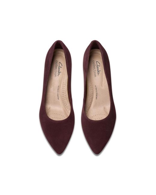 Clarks Purple Collection Kepley Vine Pumps