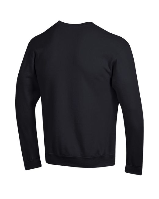 Champion Blue Vanderbilt Commodores Basic Arch Fleece Pullover Sweatshirt for men