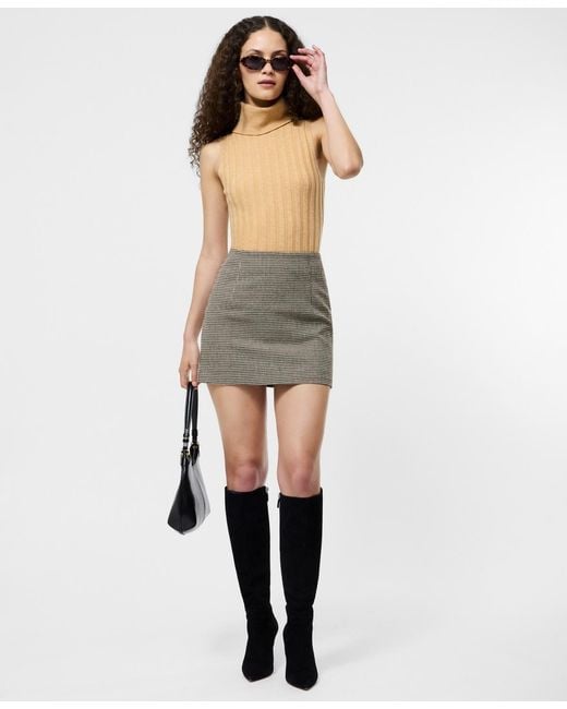 French Connection White Turtleneck Top