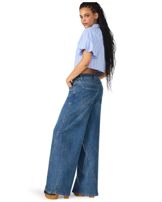 Steve Madden Blue Mellie High-rise Jeans