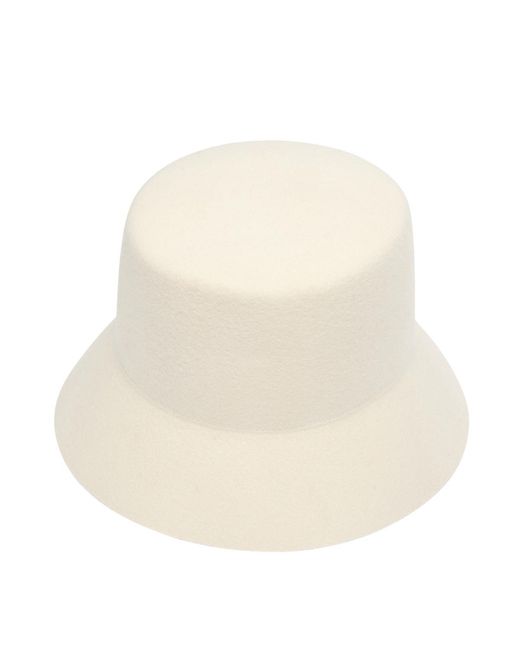 Mango Natural Wool Winter Bucket Hat