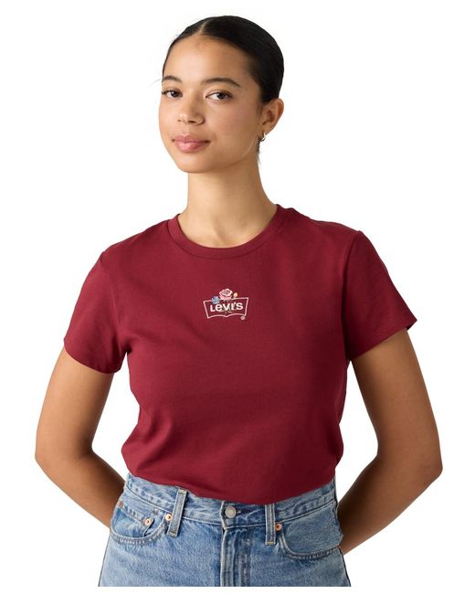 Levi's Red The Perfect Tee
