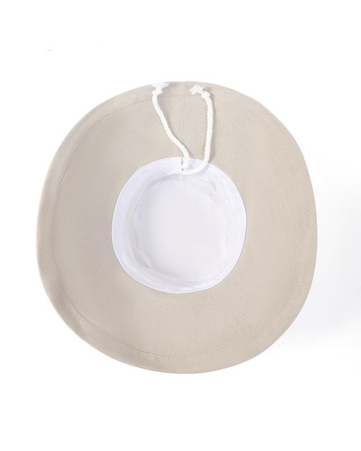 Kanut Sports Black Bona Wide Brim Sun Hat