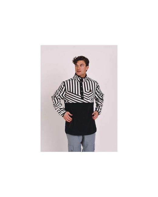 OOSC White Fall Line Fleece for men
