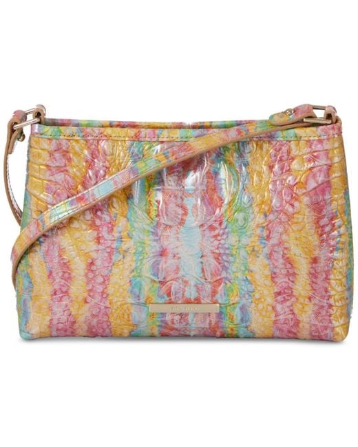 Brahmin Lorelei Melbourne Leather Shoulder Bag in Pink Lyst