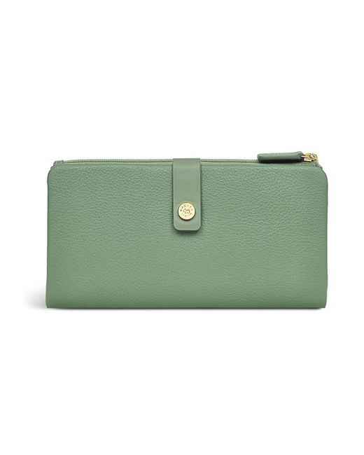 Radley Larkswood Large Leather Bifold Wallet in Jade (Green) Lyst