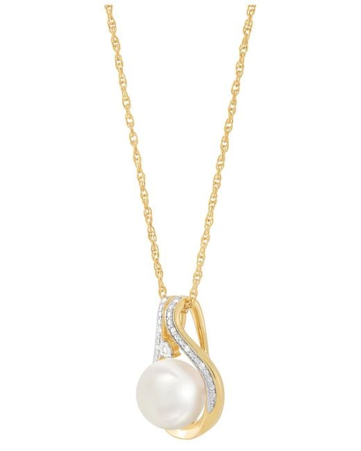 Macy's Metallic 2-pc. Set Cultured Freshwater Pearl (8 & 9mm