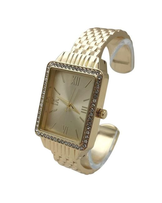 Olivia Pratt Metallic Square Face