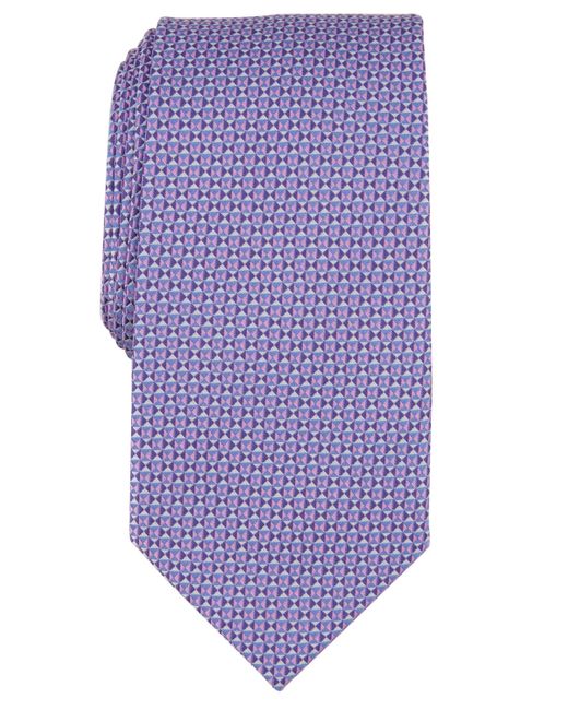 Perry Ellis Purple Stover Checker Pattern for men