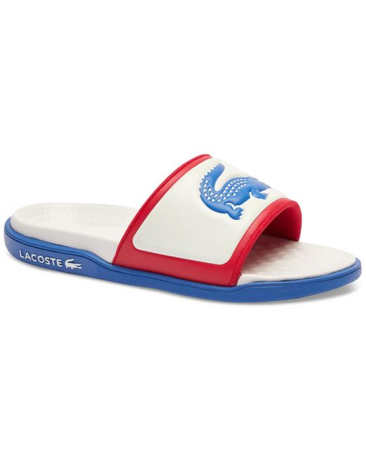 Lacoste Blue Serve Slide Dualiste Slip-on Sandals for men