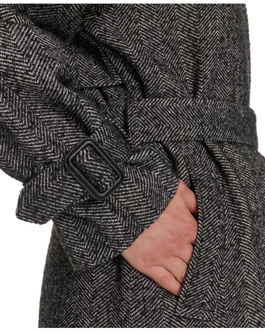 Levi's Black Single Breasted Trench Jacket