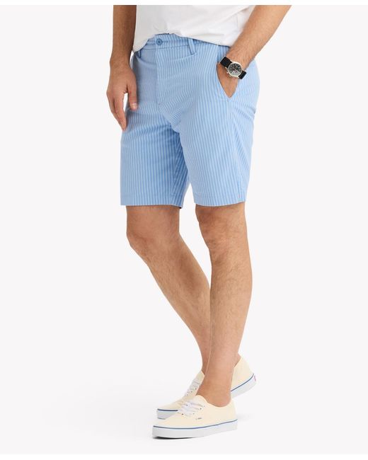 Dockers Blue Ultimate Supreme Flex Stretch Solid 9.5" Shorts for men