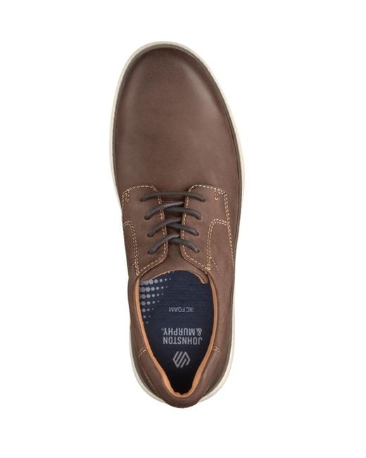 Johnston & Murphy Brown Mcguffey 2 Plain Toe Sneaker for men