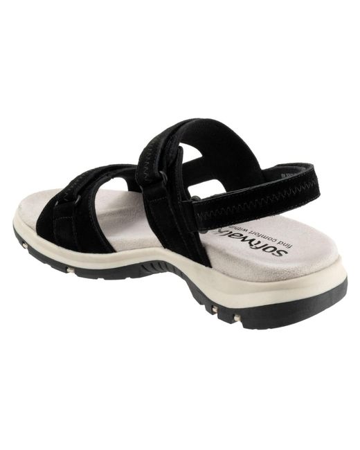 Softwalk® Black Olani Sandal