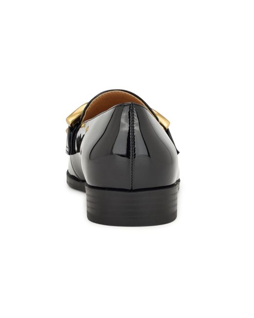 Nine West Black Lilma Bit Dress Loafers