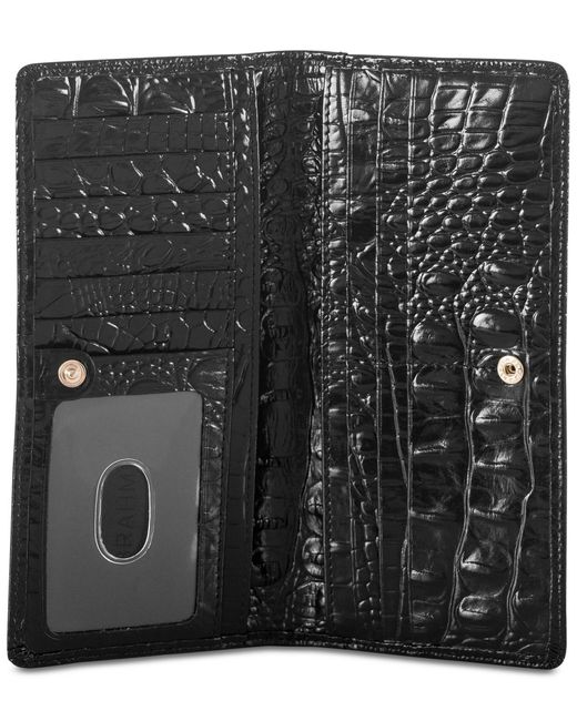 Brahmin Black Melbourne Ady Wallet