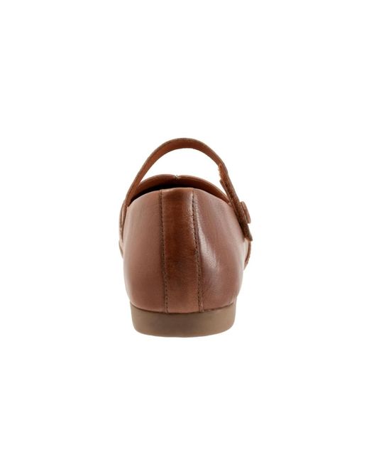 Trotters Brown Irene Flat