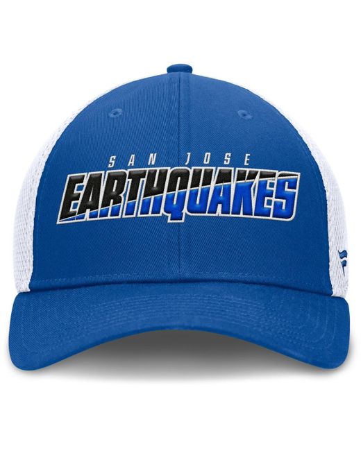 Fanatics Blue San Jose Earthquakes Rocket Flex Hat for men