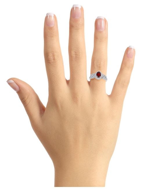 Macy's Metallic Rhodolite T Blue Topaz (1 Ct. T.w.