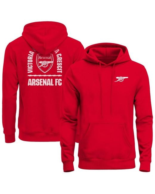 1863fc Red Arsenal True Glory Fleece Hoodie for men