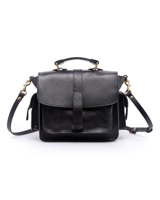 Old Trend Genuine Leather Valley Breeze Crossbody Bag in Black | Lyst
