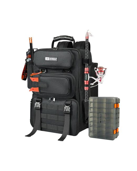 Ayamaya Black Tackletrek 40l Fishing Backpack
