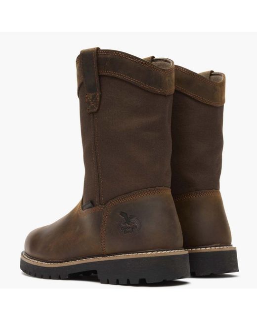 Georgia Boot Brown Core 37 Waterproof Work Boot for men