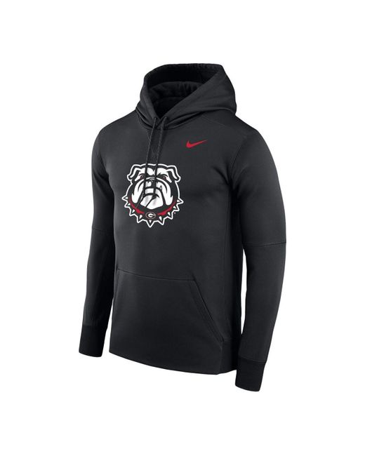 Nike Black Georgia Bulldogs Alternate Performance Pullover Hoodie