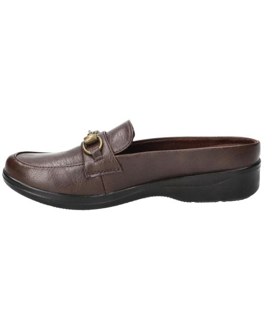 Easy Street Brown Nell Comfort Mules
